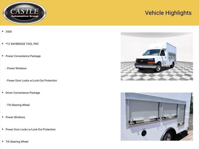 2024 Chevrolet Express Cutaway Work Van