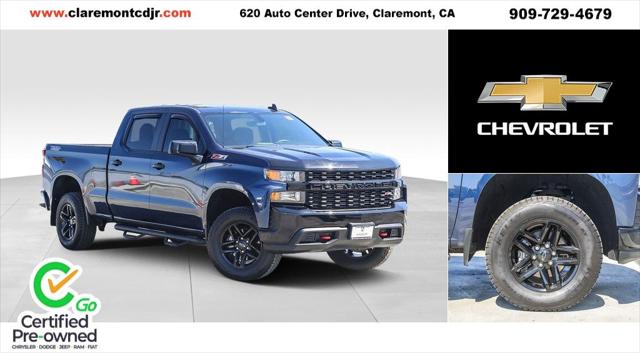 2021 Chevrolet Silverado 1500 4WD Crew Cab Standard Bed Custom Trail Boss