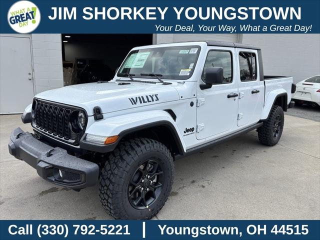 2025 Jeep Gladiator GLADIATOR WILLYS 4X4 2025 Jeep Gladiator GLADIATOR WILLYS 4X4