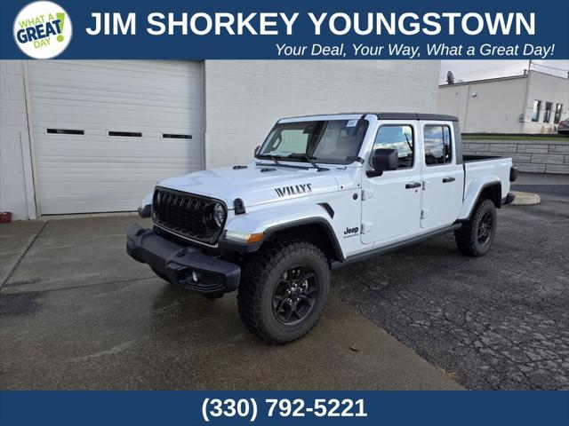 2025 Jeep Gladiator GLADIATOR WILLYS 4X4 2025 Jeep Gladiator GLADIATOR WILLYS 4X4