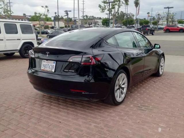 2022 Tesla Model 3 Long Range Dual Motor All-Wheel Drive