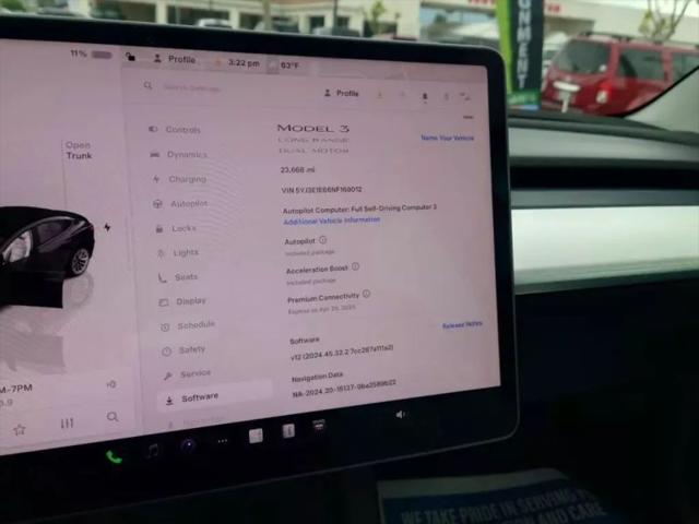 2022 Tesla Model 3 Long Range Dual Motor All-Wheel Drive