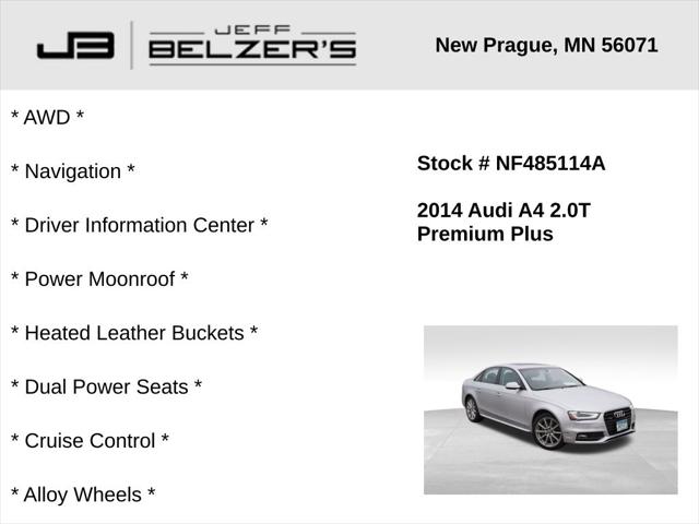 2014 Audi A4 2.0T Premium