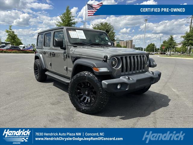 2020 Jeep Wrangler Unlimited Sport S 4X4