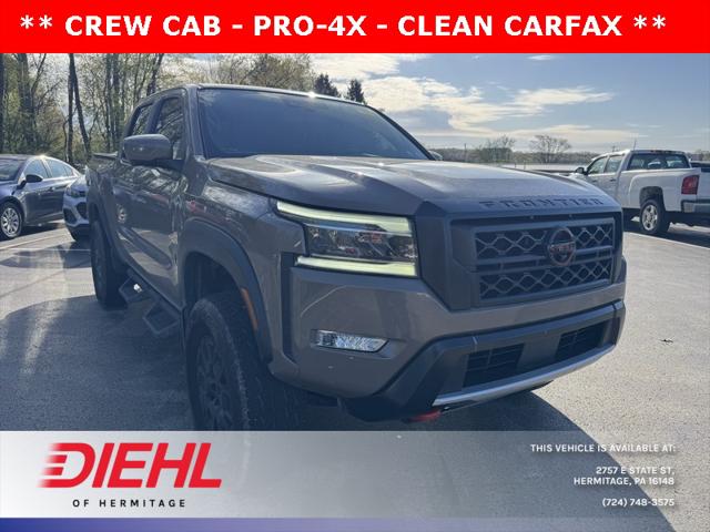 2022 Nissan Frontier Crew Cab PRO-4X 4x4