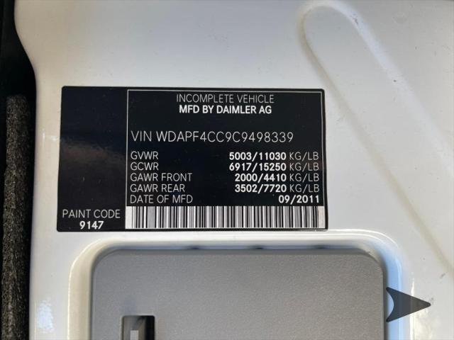 2012 Mercedes-Benz Sprinter 3500 Unknown