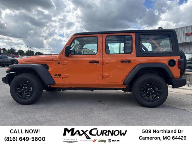 2025 Jeep Wrangler WRANGLER 4-DOOR SPORT
