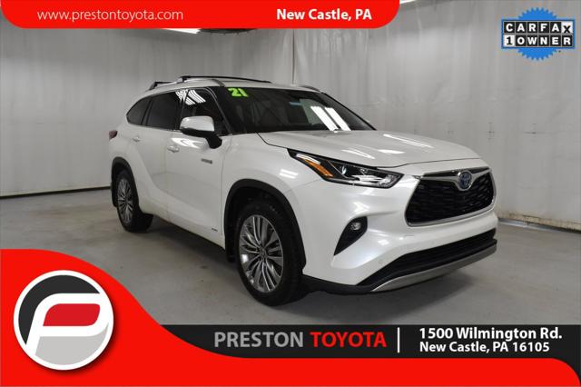 2021 Toyota Highlander Hybrid Platinum
