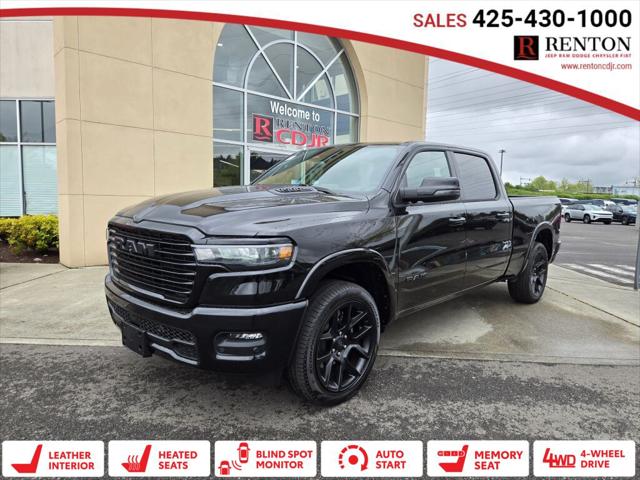 2025 RAM Ram 1500 RAM 1500 LARAMIE CREW CAB 4X4 64 BOX