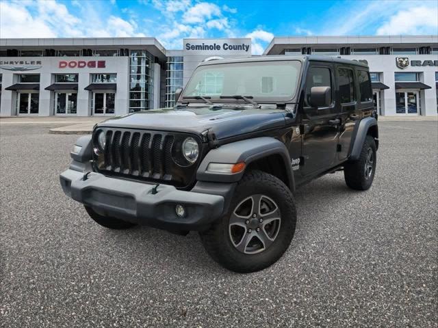 2018 Jeep Wrangler Unlimited Sport S 4x4