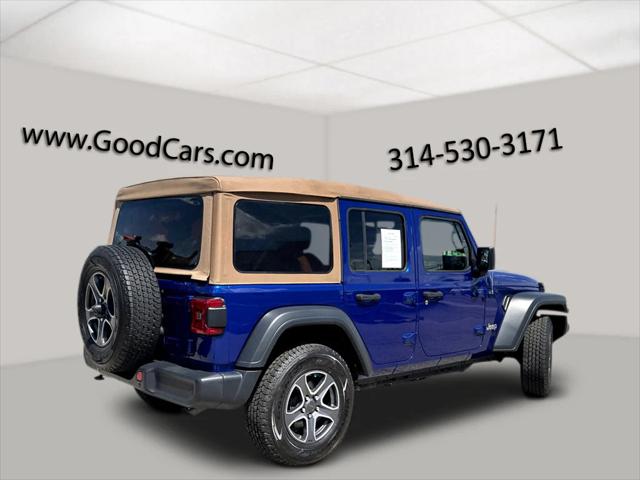 2019 Jeep Wrangler Unlimited Sport S 4x4