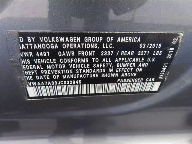 2018 Volkswagen Passat 2.0T R-Line