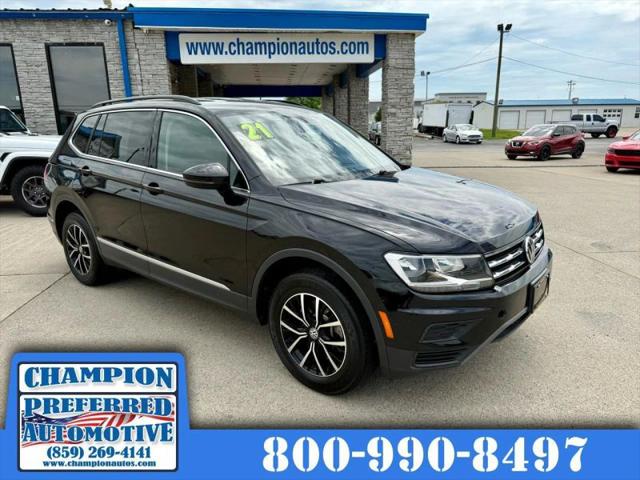 2021 Volkswagen Tiguan 2.0T SE R-Line Black for sale in Nicholasville, KY