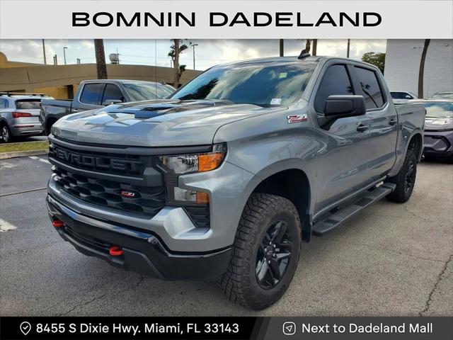 2024 Chevrolet Silverado 1500 4WD Crew Cab Short Bed Custom Trail Boss