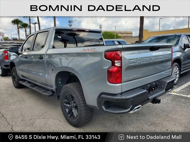 2024 Chevrolet Silverado 1500 4WD Crew Cab Short Bed Custom Trail Boss