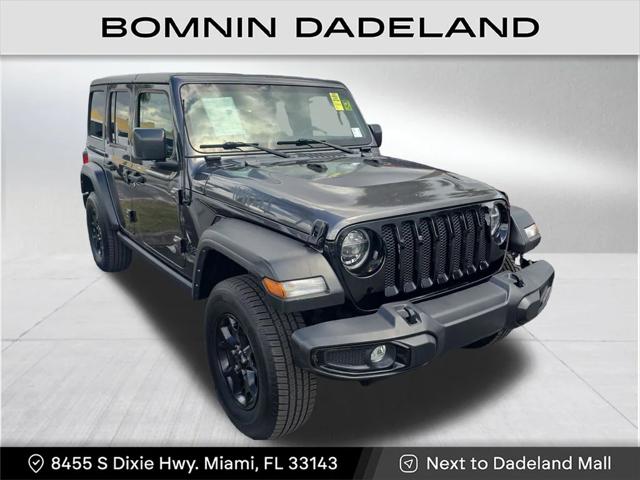 2021 Jeep Wrangler Unlimited Willys 4x4 2021 Jeep Wrangler Unlimited Willys 4x4