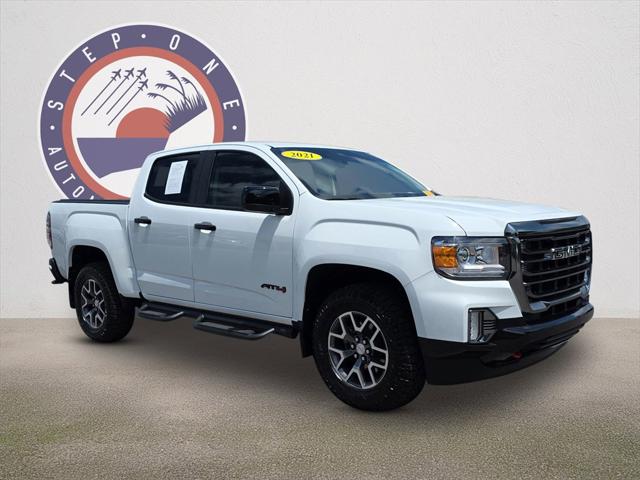 2021 GMC Canyon 4WD Crew Cab Short Box AT4 - Leather
