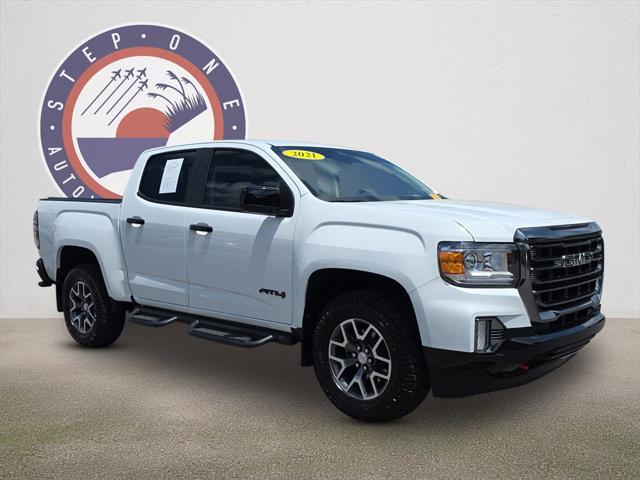 2021 GMC Canyon 4WD Crew Cab Short Box AT4 - Leather
