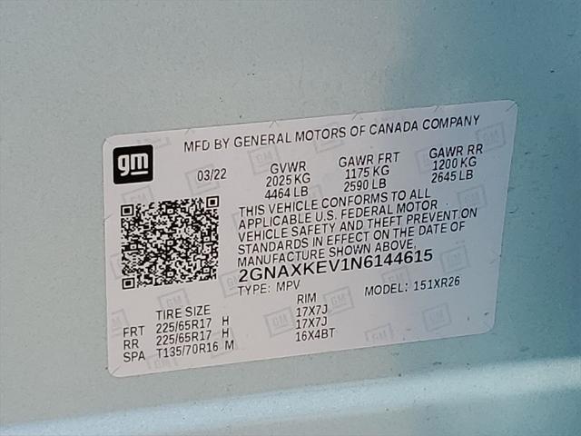 Used 2022 Chevrolet Equinox For Sale in Waterford Twp, MI