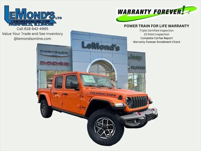 2025 Jeep Gladiator GLADIATOR RUBICON 4X4