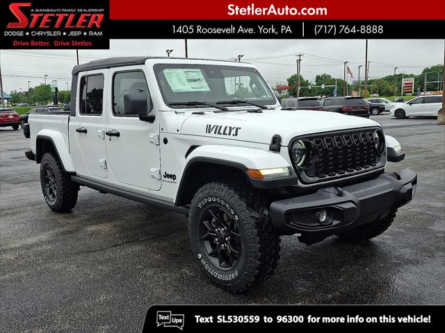 2025 Jeep Gladiator GLADIATOR WILLYS 4X4