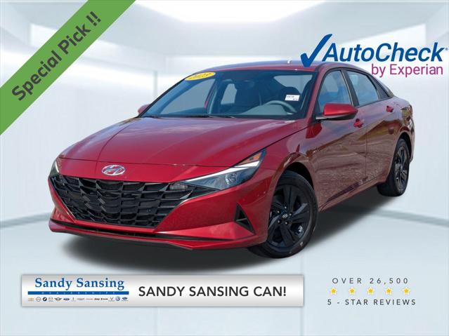 2023 Hyundai Elantra Hybrid Blue