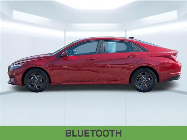 2023 Hyundai Elantra Hybrid Blue
