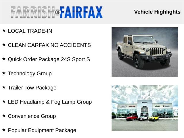 2022 Jeep Gladiator Sport S 4x4