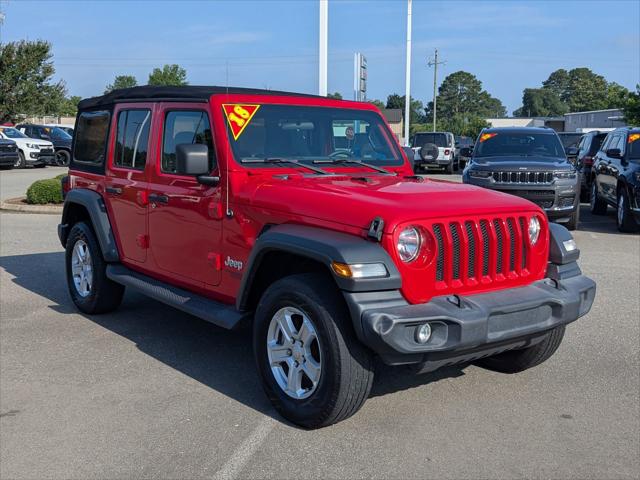 2018 Jeep Wrangler Unlimited Sport S 4x4
