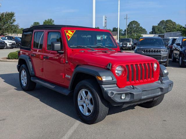 2018 Jeep Wrangler Unlimited Sport S 4x4 2018 Jeep Wrangler Unlimited Sport S 4x4