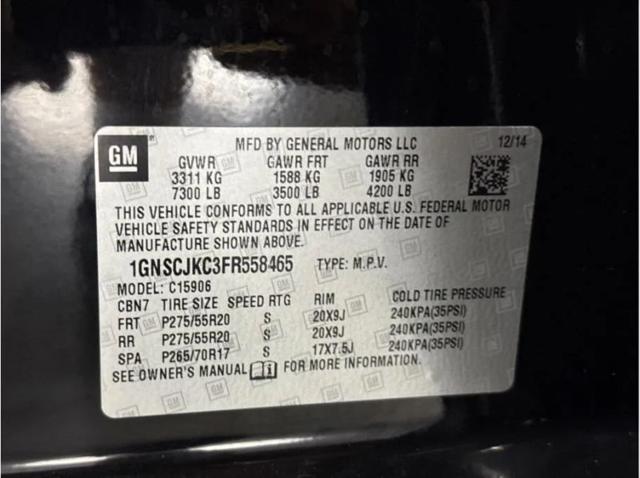 2015 Chevrolet Suburban LT