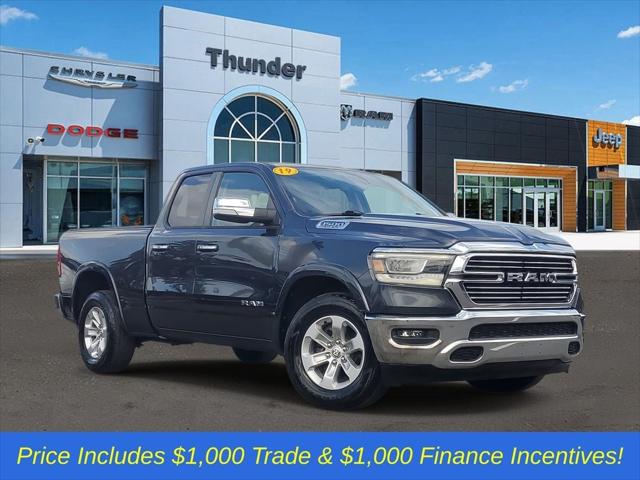2019 RAM 1500 Laramie Quad Cab 4x2 64 Box