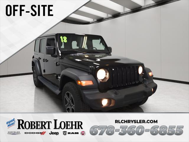 2018 Jeep Wrangler Unlimited Sport S 4x4