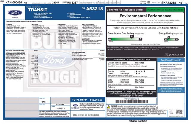 2025 Ford Transit Cargo Van Base