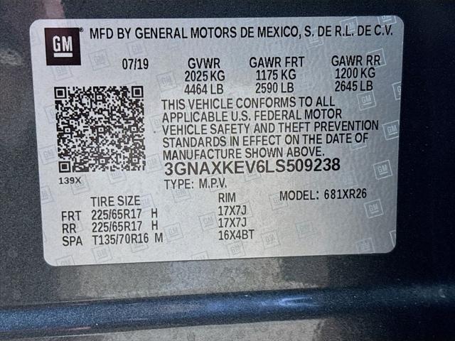 Used 2020 Chevrolet Equinox FWD LT 1.5L Turbo For Sale in Olive Branch, MS