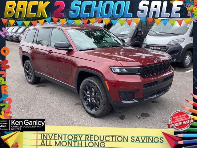 2025 Jeep Grand Cherokee GRAND CHEROKEE L ALTITUDE X 4X4 2025 Jeep Grand Cherokee GRAND CHEROKEE L ALTITUDE X 4X4