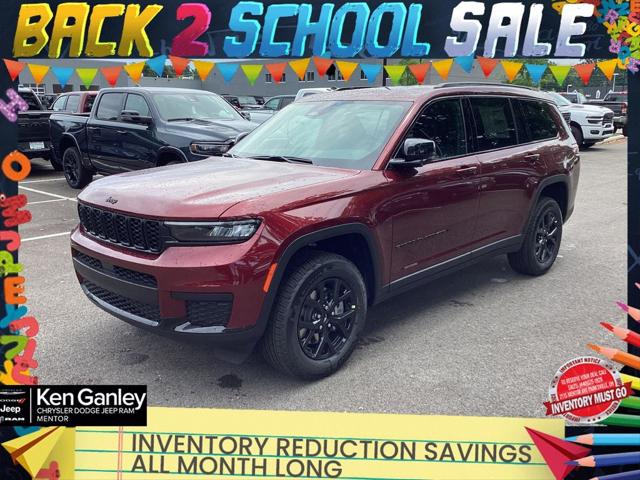 2025 Jeep Grand Cherokee GRAND CHEROKEE L ALTITUDE X 4X4 2025 Jeep Grand Cherokee GRAND CHEROKEE L ALTITUDE X 4X4
