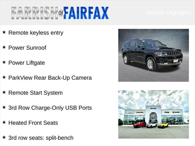 2025 Jeep Grand Cherokee L GRAND CHEROKEE L LAREDO X 4X4 2025 Jeep Grand Cherokee L GRAND CHEROKEE L LAREDO X 4X4