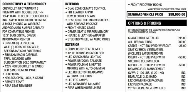 2022 Chevrolet Silverado 1500 4WD Crew Cab Short Bed LTZ
