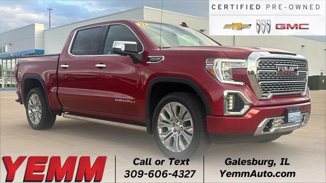 2022 GMC Sierra 1500 Limited 4WD Crew Cab Short Box Denali