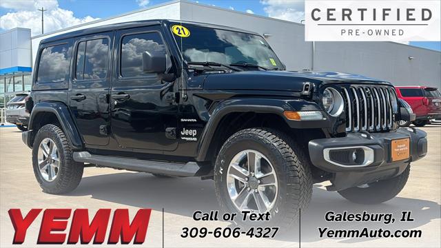 2021 Jeep Wrangler Unlimited Sahara 4x4