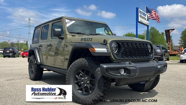 2025 Jeep Wrangler 4-Door Willys 4x4 2025 Jeep Wrangler 4-Door Willys 4x4