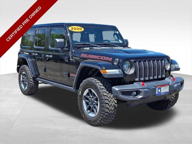 2020 Jeep Wrangler Unlimited Rubicon 4X4
