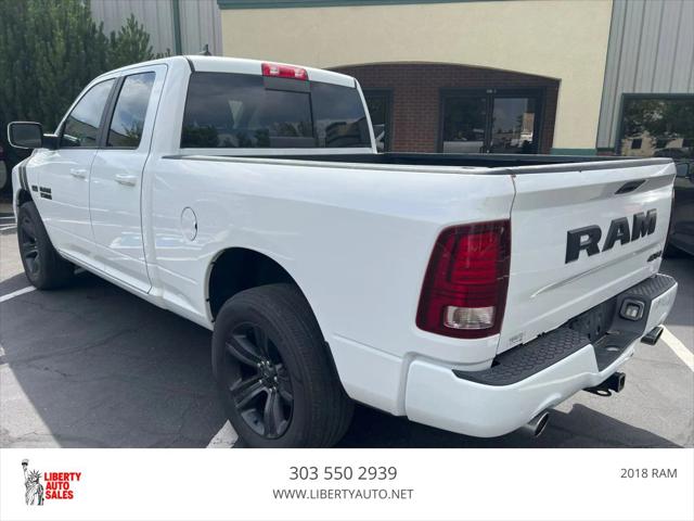 2018 Ram 1500 Night Quad Cab 4x4 6'4" Box