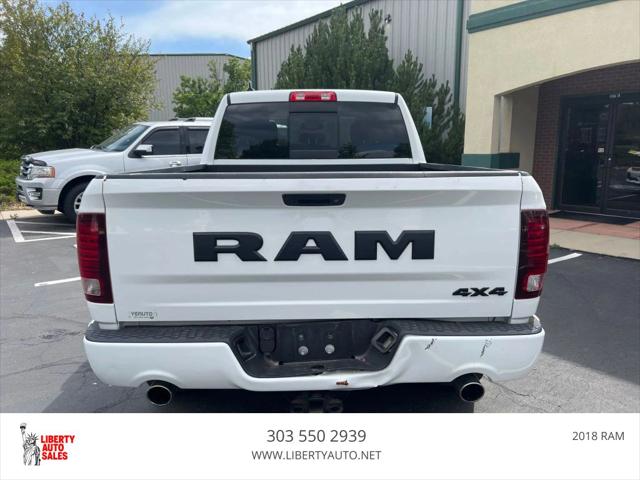 2018 Ram 1500 Night Quad Cab 4x4 6'4" Box