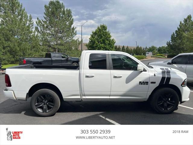 2018 Ram 1500 Night Quad Cab 4x4 6'4" Box
