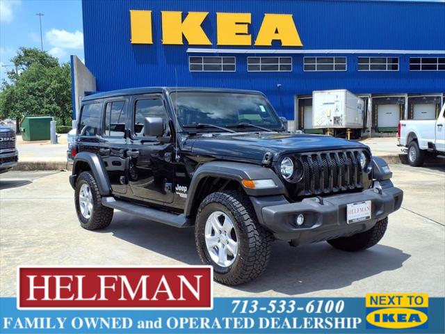 2020 Jeep Wrangler Unlimited Sport S 4X4