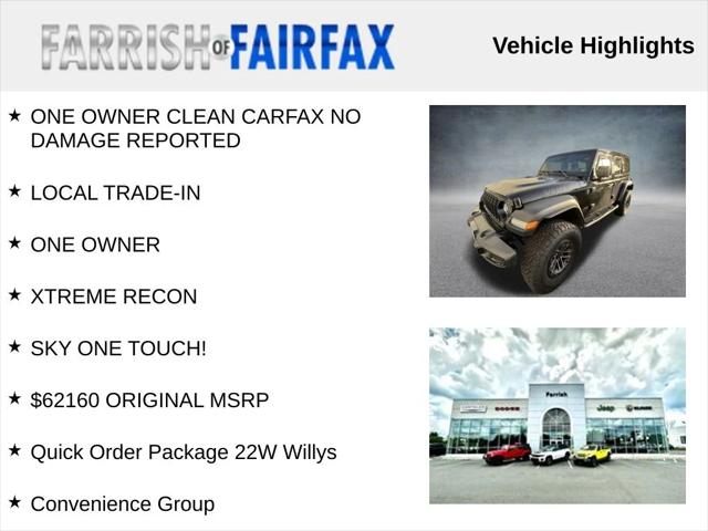 2024 Jeep Wrangler 4-Door Willys 4x4