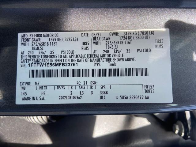 Used 2021 Ford F-150 For Sale in Muscle Shoals, AL