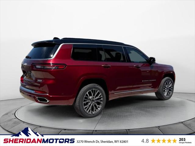 2025 Jeep Grand Cherokee GRAND CHEROKEE L SUMMIT RESERVE 4X4 2025 Jeep Grand Cherokee GRAND CHEROKEE L SUMMIT RESERVE 4X4